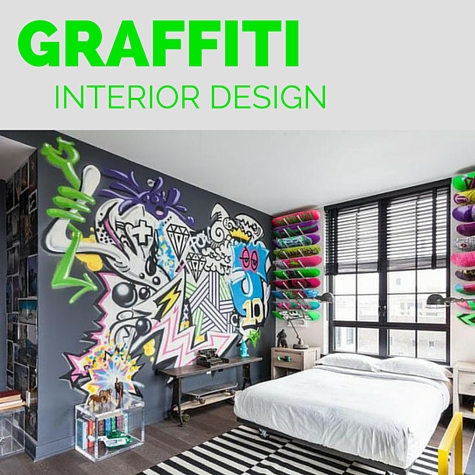 On trend: Graffiti interior design - Zespoke